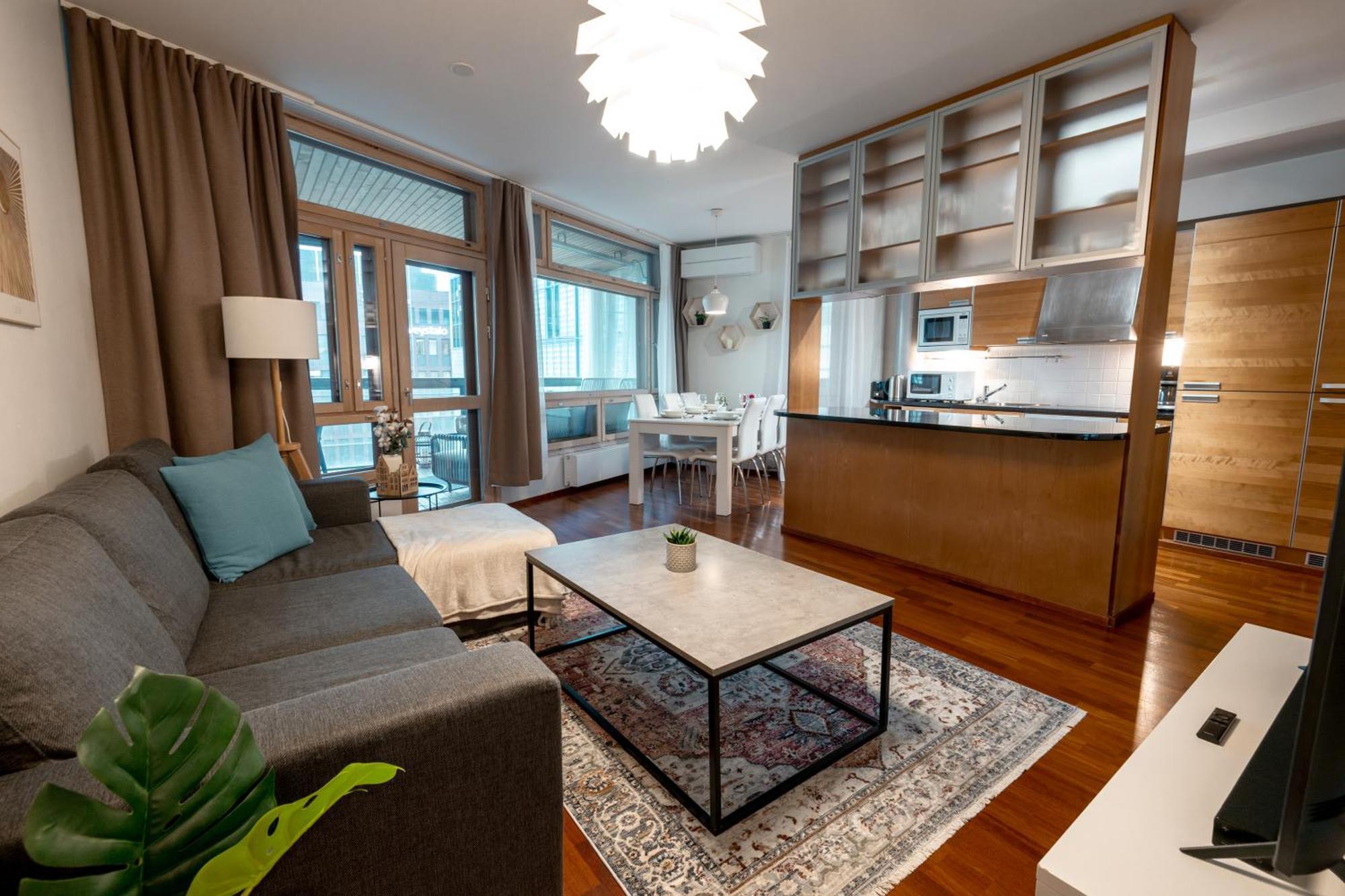 2ndhomes Luxurious Kamppi Center 2br With Sauna & Balcony * Helsinki